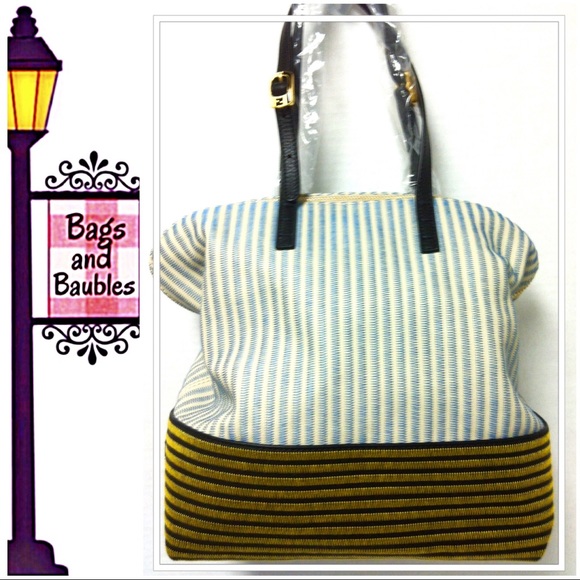 *See New Listing*FENDI Embroidered 2 Handbag | NWT - Picture 5 of 7